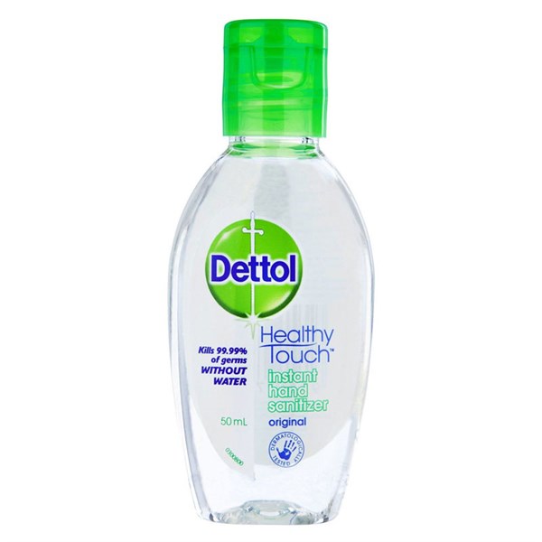 Nước rửa tay khô diệt khuẩn 99.99% dettol 50ml- hàng xách tay mỹ