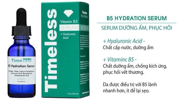 [CHÍNH HÃNG] Serum Hyaluronic Acid vitamin B5 Timeless 30ml