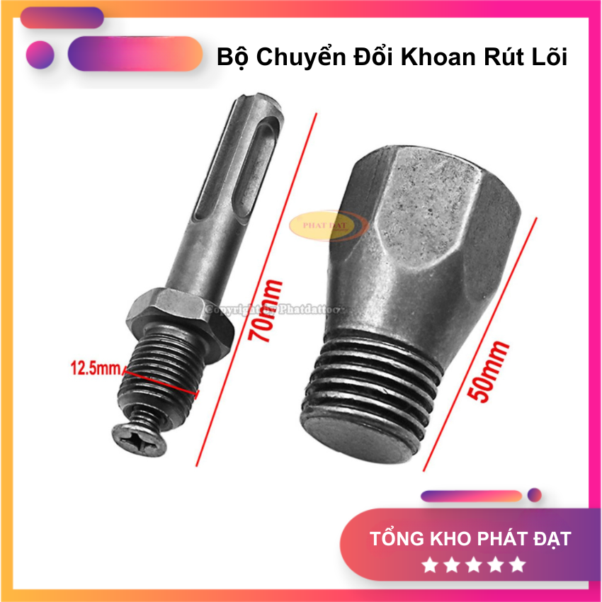 Đầu chuyển đổi máy khoan rút lõi sang máy khoan cầm tay