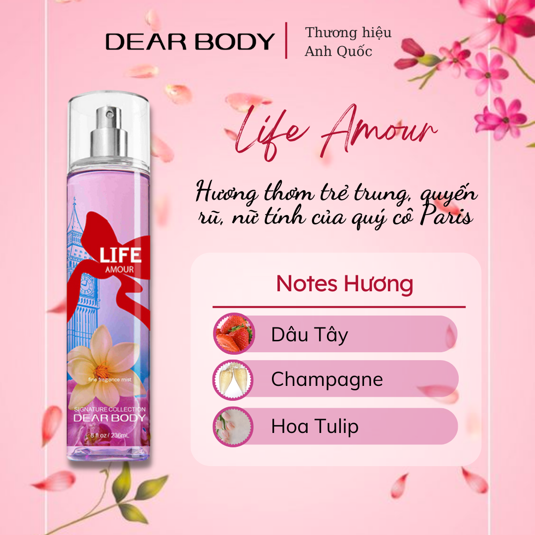 Bộ Sưu Tập  Life Amour DEAR BODY