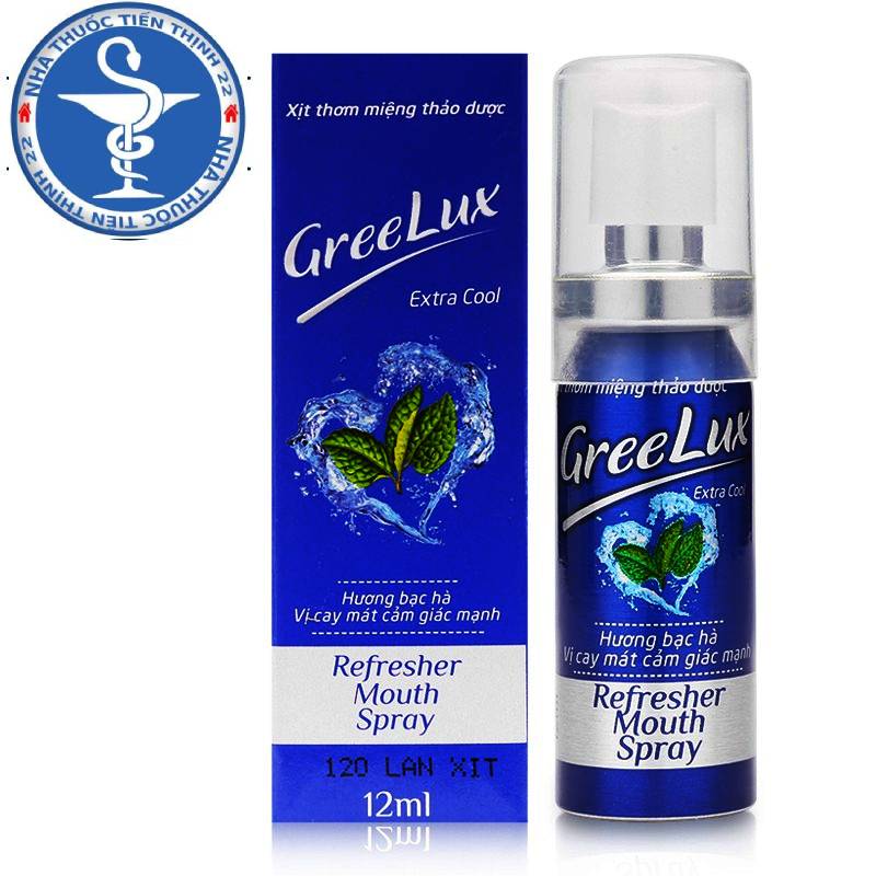 Xịt Thơm Miệng Thảo Dược Greelux Fresh Mint Cool