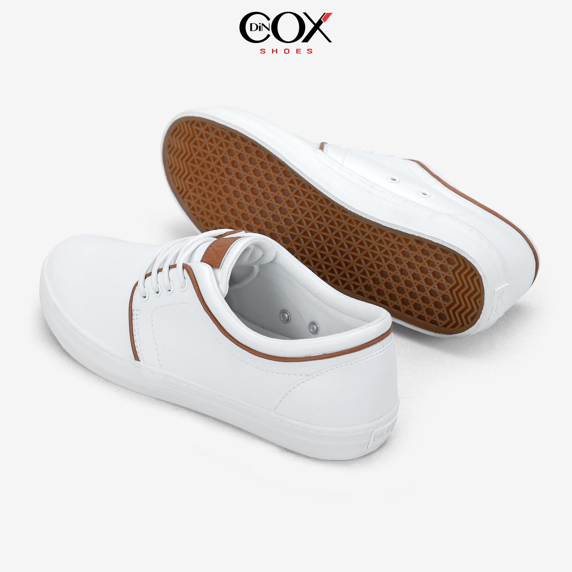 Giày Thể Thao Nam DinCox Off White C03