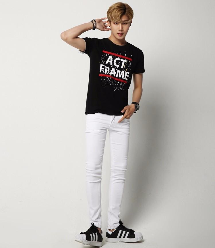 Quần jean côn skinny nam