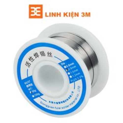 Thiếc Hàn 63A-63 % 0.8mm 50G