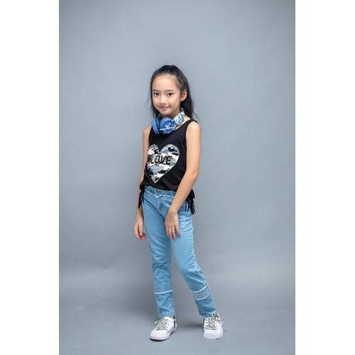 Quần jeans mềm - màu nhạt BG Lovekids