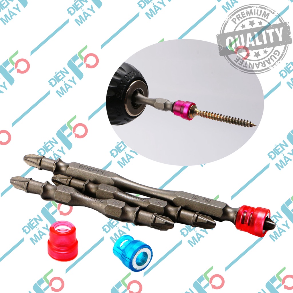 DMF5 Mũi vít 4 cạnh có nam châm