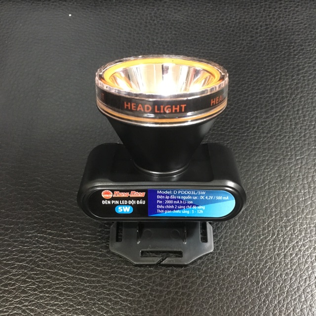 Đèn Led Đội Đầu Sạc Điện, Siêu Sáng Rạng Đông 5W
