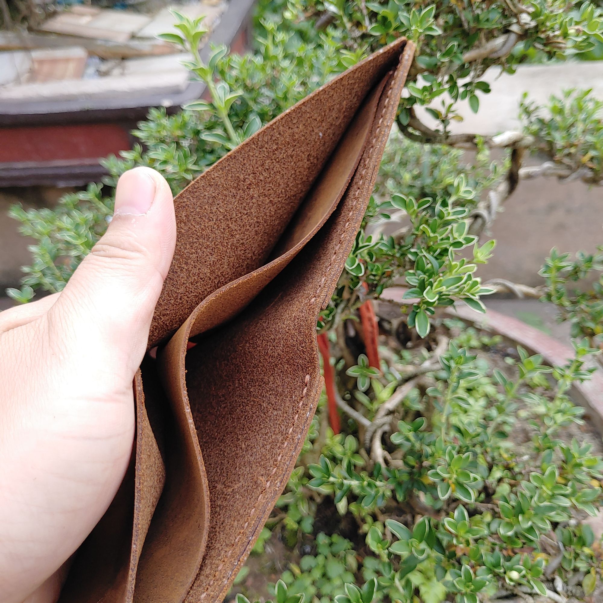 Ví Da Nam Handmade 100% Da Bò Thật Nhập Khẩu SVD19