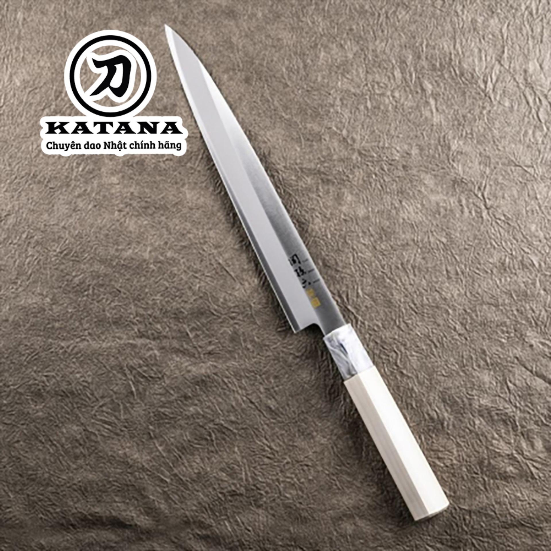 Dao bếp Nhật cao cấp KAI Ginju Sashimi tay trái (210mm)