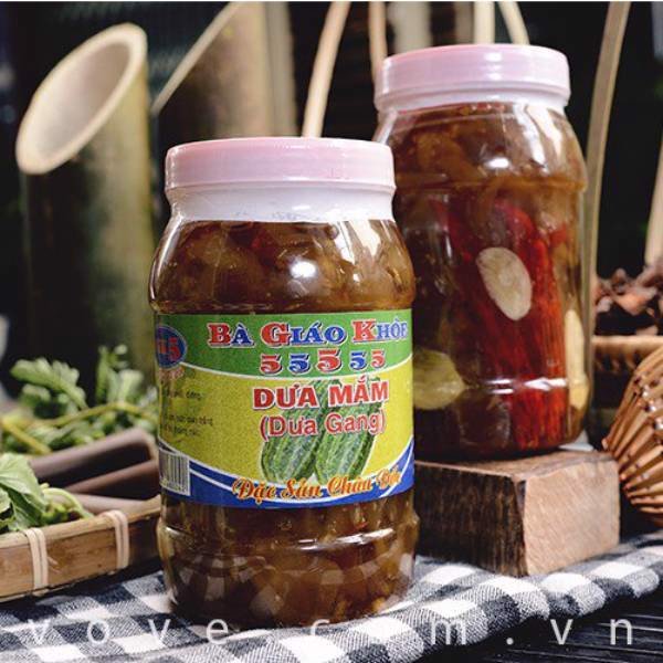 Dưa mắm bà giáo khỏe (dưa gang) Châu Đốc An Giang