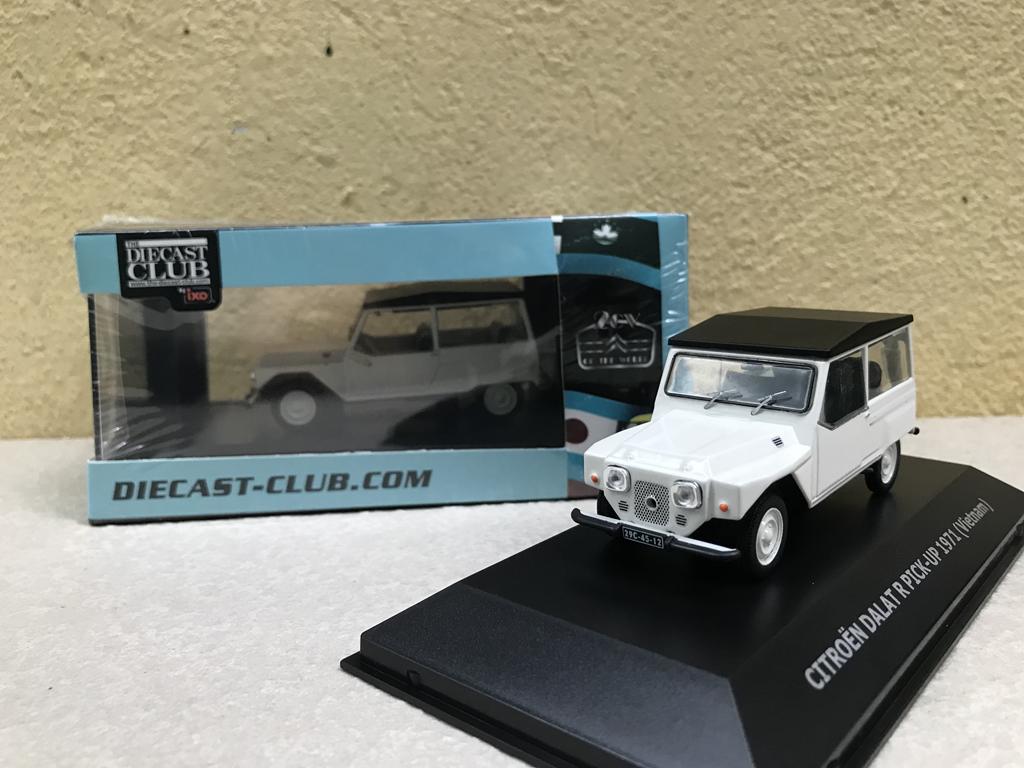 Mô hình xe cổ Citroen DALAT ViET NAM 1971 1:43
