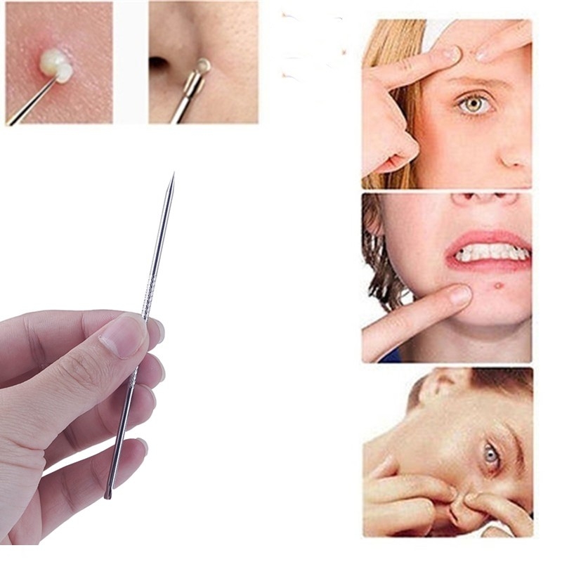 Cây Nặn Mụn 2 Đầu - Que Nặn Mụn Không Gỉ