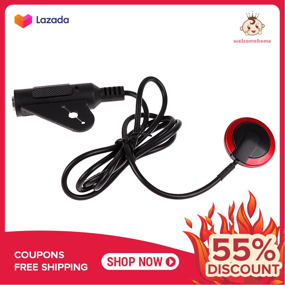 Mới Piezo Tiếp Xúc Microphone Pickup Cho Đàn Guitar Vĩ Cầm Đàn Banjo Đàn Mandolin Ukulel-quốc tế