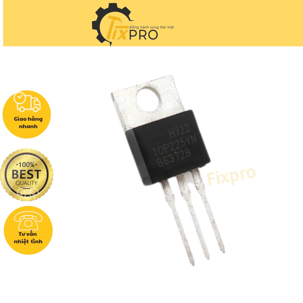 IC nguồn TOP225YN chính hãng.