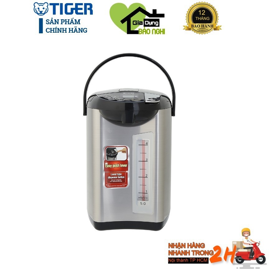 [HCM][Trả góp 0%]Bình thủy điện Tiger PDU-A50S ( 5 LÍT)