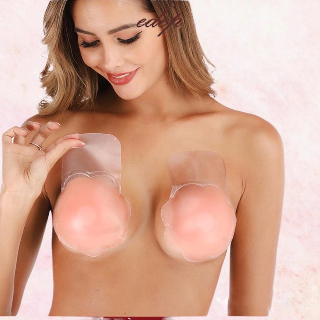 Đôi Dán kéo Nhũ Hoa Silicon Kéo Nâng Ngực