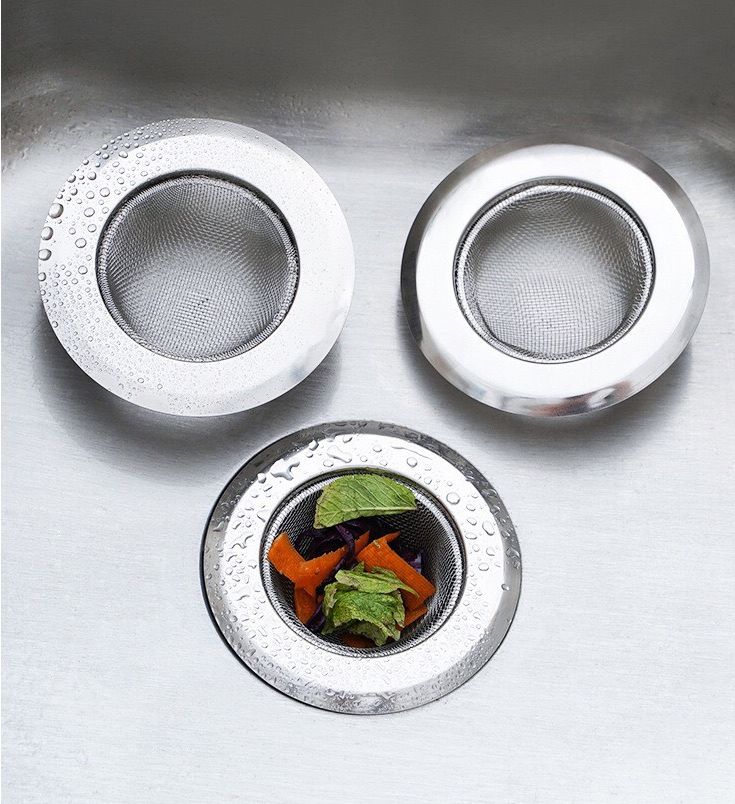 Lưới inox lọc rác bồn rửa chén,chặn rác nhà tắm bồn rửa chén KN2324