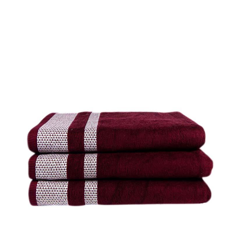 Khăn Tắm/Mặt/Tay Chất Liệu Cotton Siêu Bền Thấm Hút Nước Cực Tốt, Hạn Ché Ra Màu Cao Cấp Mollis - HM1K/FM1K /BM1K