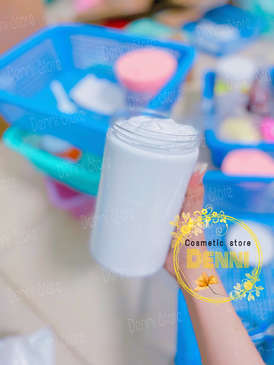 [HCM]Lẻ hủ 1000g kem body makeup cho da trắng