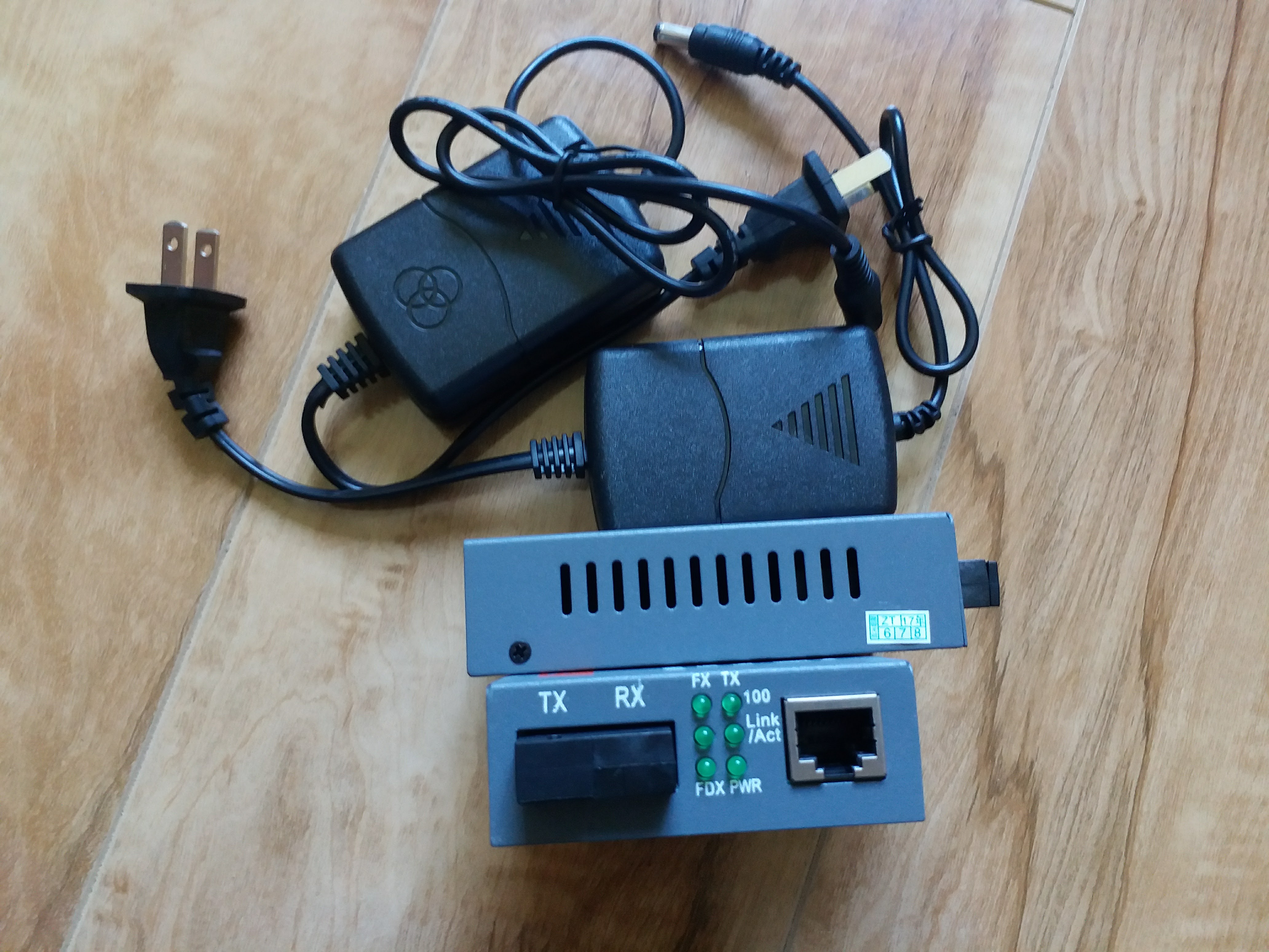 1 , 5 ,10 Cặp Converter Quang Netlink 3100 AB nguồn to