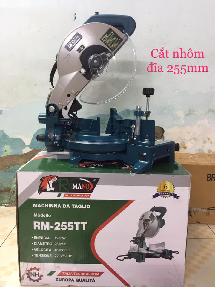 Máy Cắt Nhôm Romano RM-9255TT 1900W