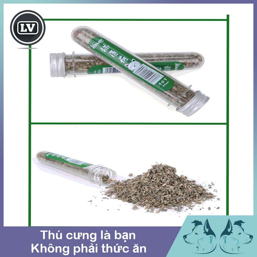 Cỏ Mèo Bạc Hà Catnip Dạng Ống Phụ kiện Long Vũ