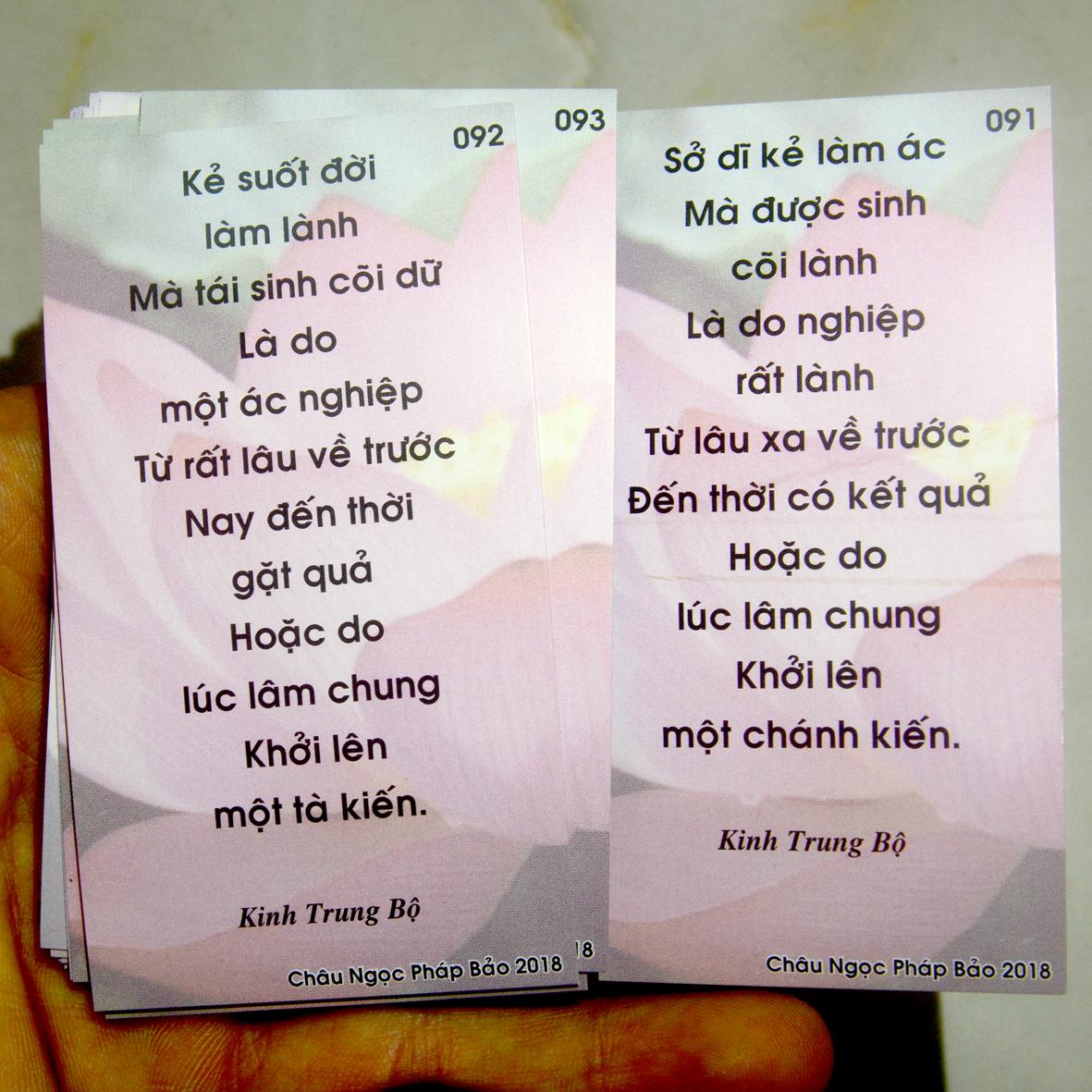 [HCM]Hộp Châu Ngọc Pháp Bảo-365 Câu Pháp Cú