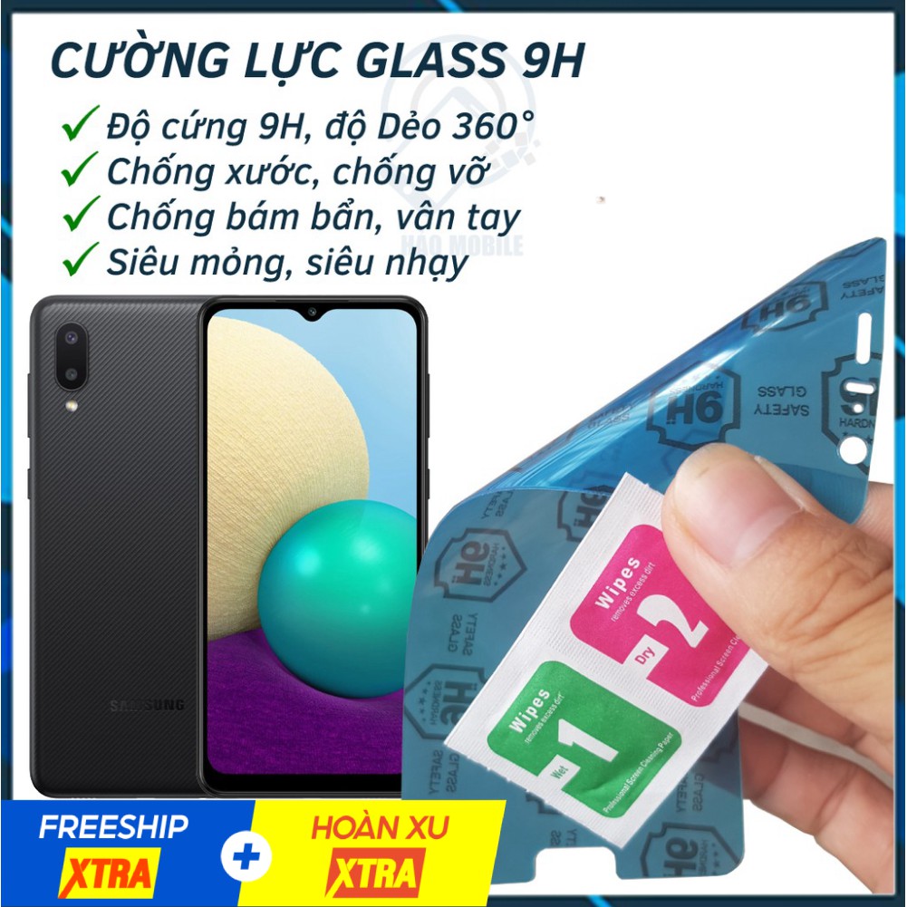 Dán cường lực dẻo nano Samsung Galaxy A02