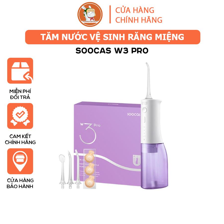 Tăm nước vệ sinh răng miệng SOOCAS W3 Pro