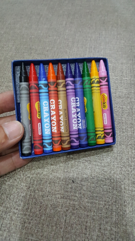 Bút Sáp Màu Colokit CR-C015 - 10 Màu