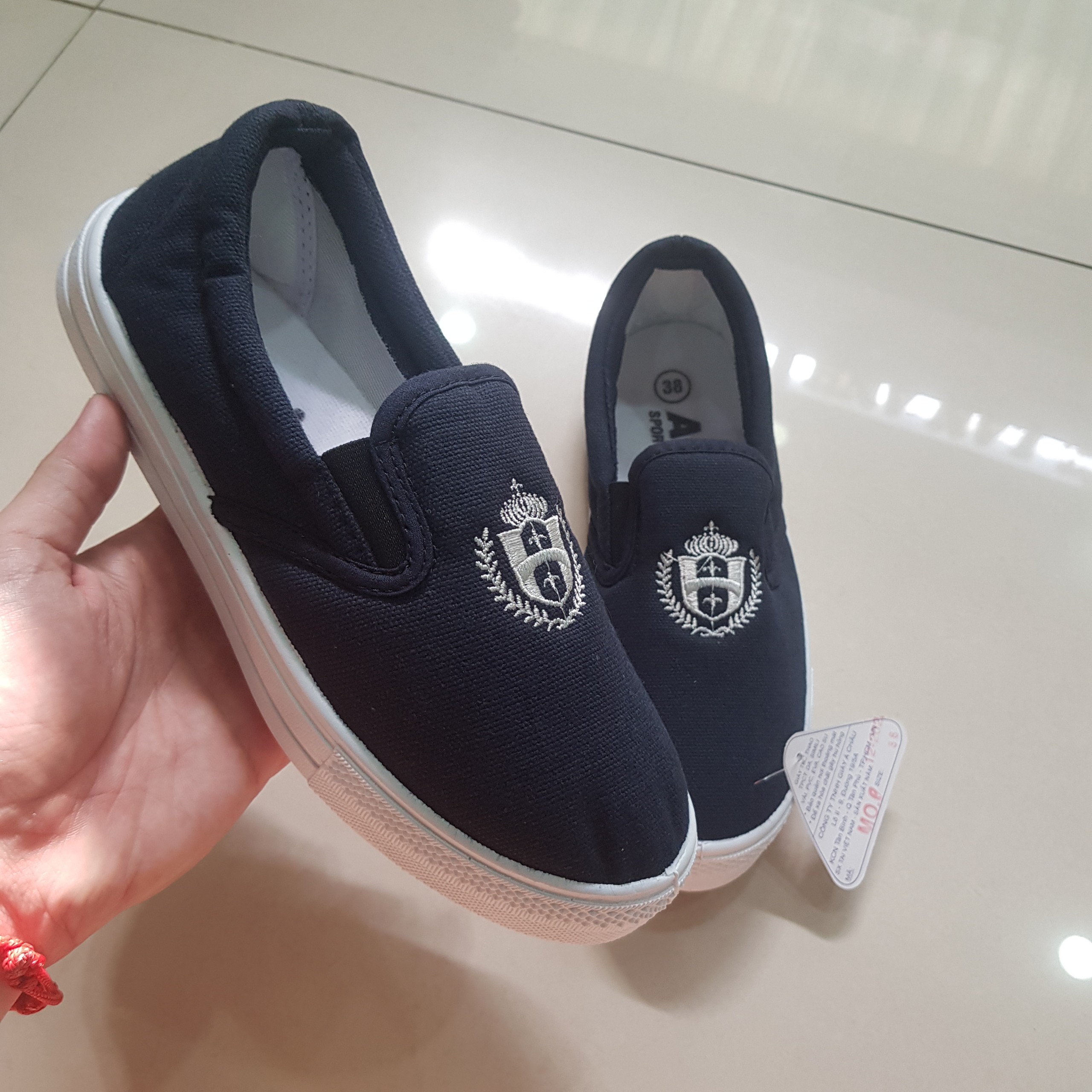 [HCM]Giày Asia Vải Xỏ Nữ