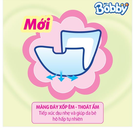 Miếng lót sơ sinh Bobby NewBorn1 NB1-108 miếng