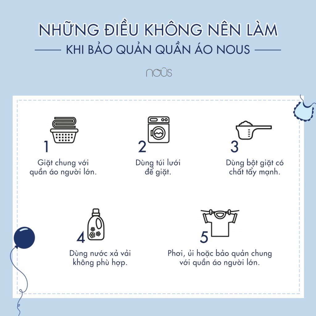 NOUS- Áo gile trần bông Nous