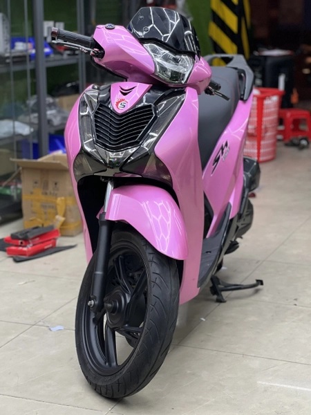Decal dán trùm xe khổ 50cm