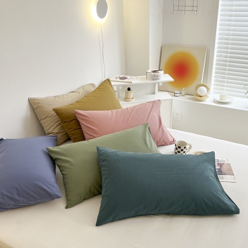 Vỏ gối nằm cotton tici kích thước 45x65cm