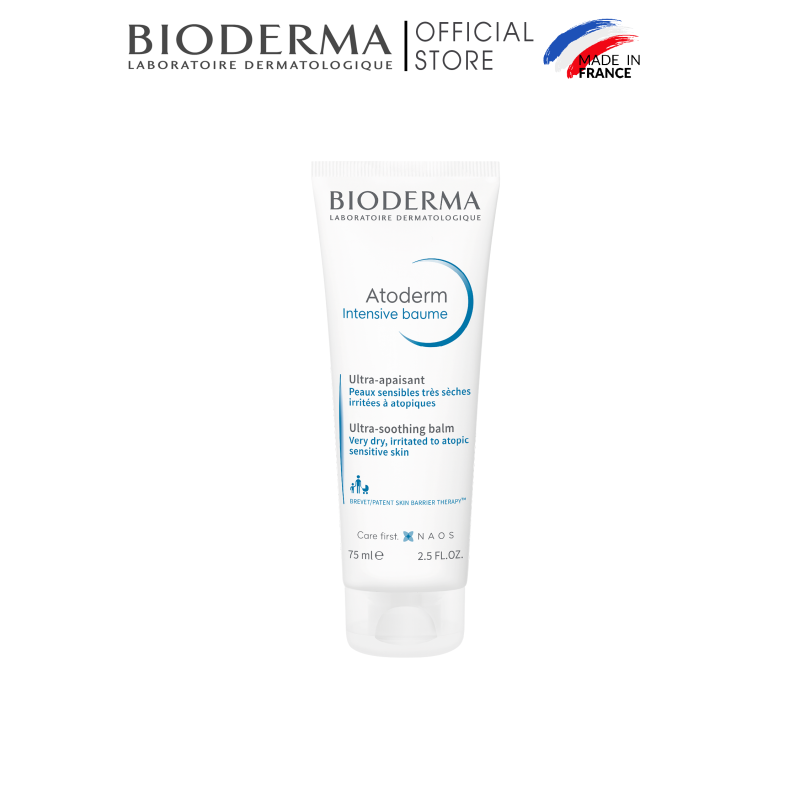 Kem dưỡng ẩm chuyên sâu cho da rất khô và viêm da cơ địa Bioderma Atoderm Intensive Baume - 75ml giá rẻ