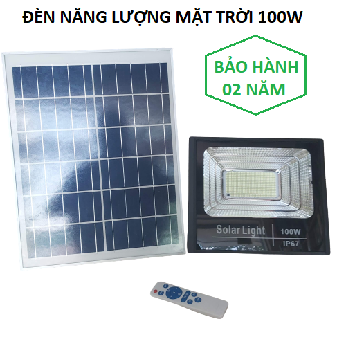 ĐÈN LED NĂNG LƯỢNG MẶT TRỜI SOLAR LIGHT 100W