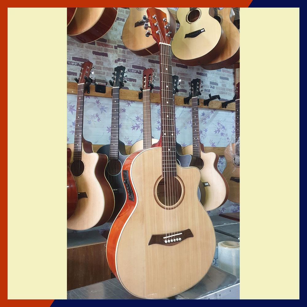 [HCM]Guitar có EQ chơi ra loa - Guitar Acoustic Hero Basic B3