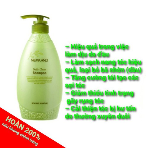 DẦU GỘI NEWLAND ( Daily Clean Shampoo )