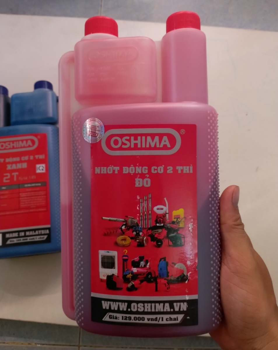 [HCM]Nhớt 2 thì Oshima  (Nhớt 2 thì 1 Lít)