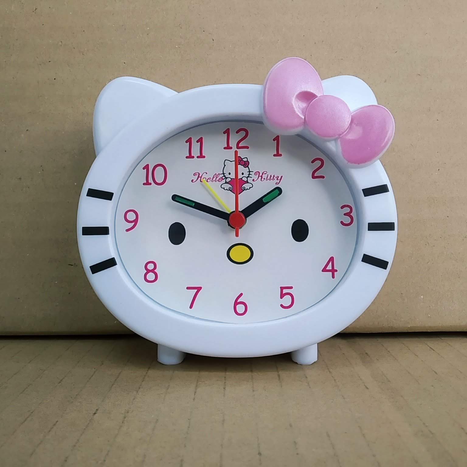 Đồng hồ để bàn có báo thức - Đồng hồ để bàn Kitty nhỏ
