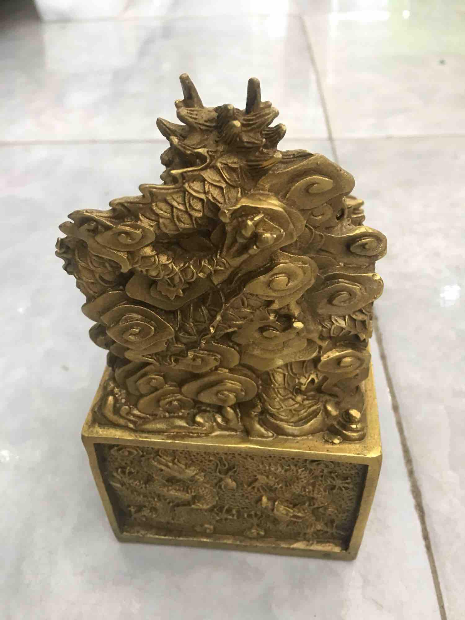 Long ấn đồng phong thuỷ quyền lực
