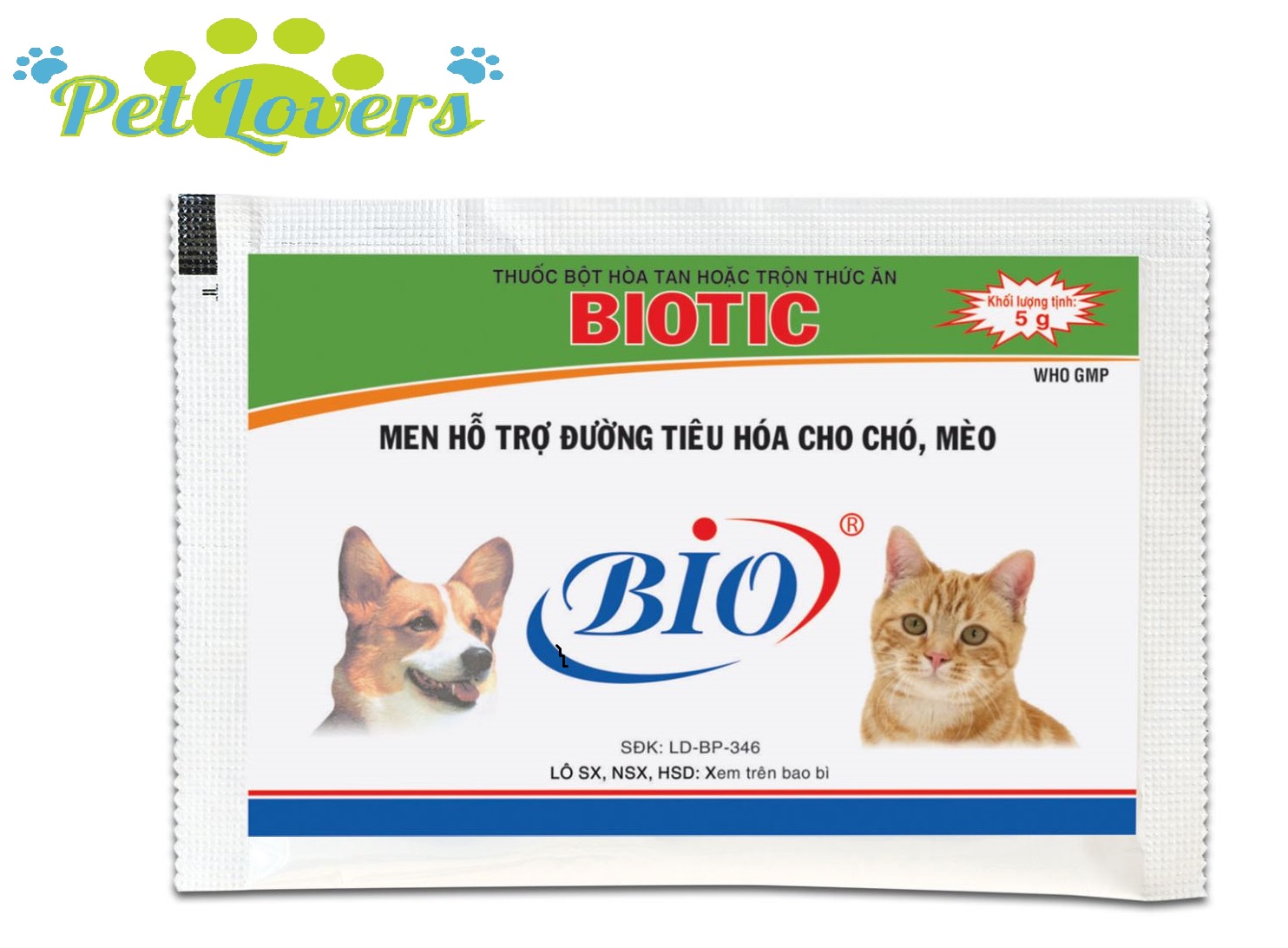 Bio Tic - Men hỗ trợ tiêu hoá - 5g