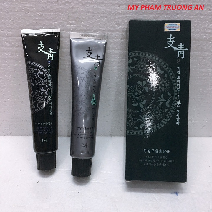 Thuốc nhuộm tóc Hàn Quốc phủ bạc nhanh 1 phút