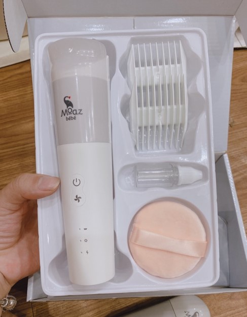 Tông Đơ Cắt Tóc Cho Bé Moaz Bebe MB014