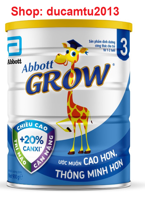 Sữa bột Abbott Grow 3 900g HSD 6_2025