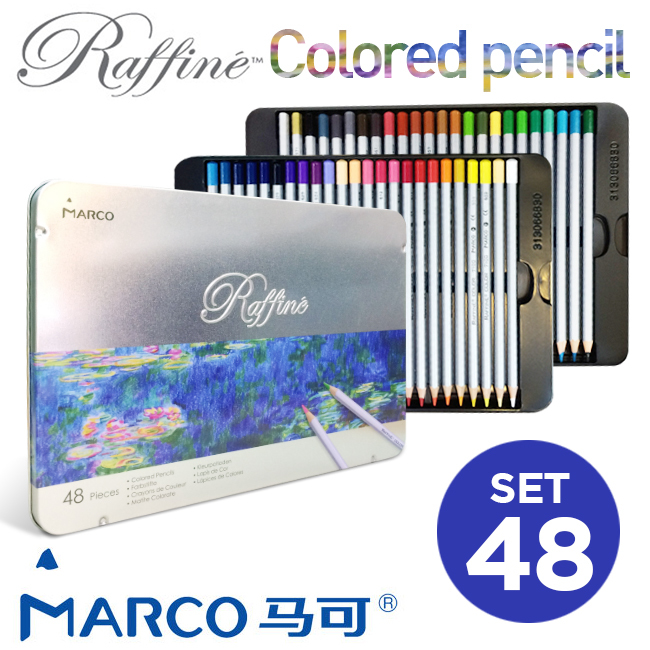 [HCM]BỘ CHÌ TÔ MÀU KHÔ CAO CẤP MARCO RAFFINE 7100 GAM MÀU TƯƠI SÁNG CHẤT LIỆU TỰ NHIÊN ĐỘ BÁM TỐT (HỘP GIẤY / HỘP THIẾC)