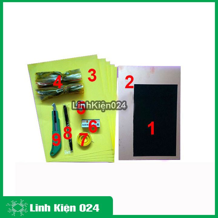 Combo bộ dụng cụ làm mạch in thủ công