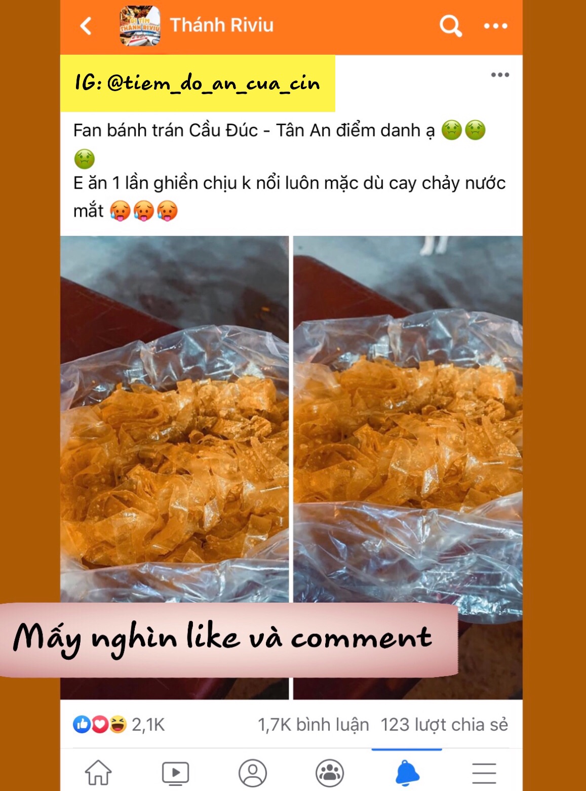 [HCM]1 kí bánh tráng cầu đúc Long An (loại hút chân không)
