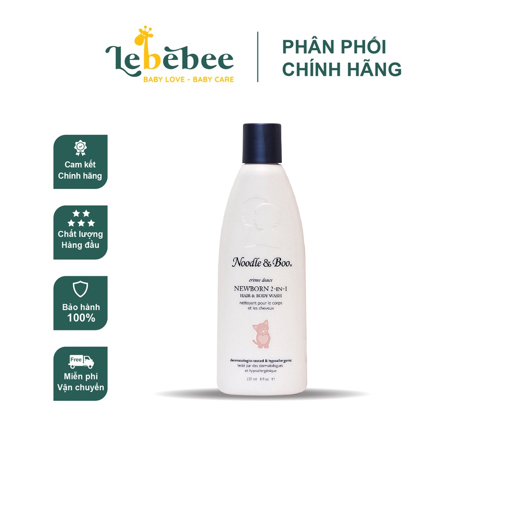 Sữa Tắm Gội Cho Bé Từ Sơ Sinh Noodle Boo